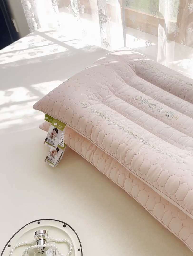 91家纺网 家纺一手货源 找家纺 （总）晚儿 2025新款负离子仙丝本草枕头枕芯