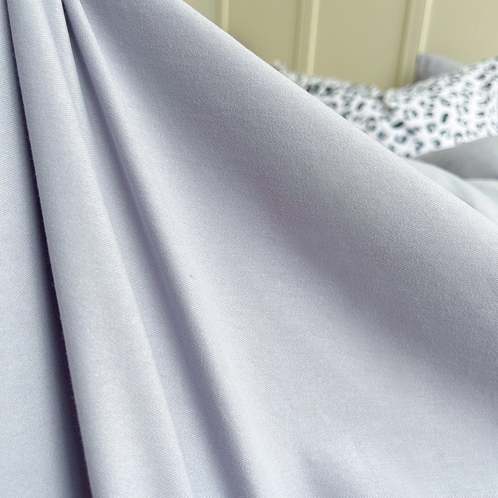 91家纺网 家纺一手货源 找家纺 炫拼家纺 2026新款丝蕴系列全棉纯棉磨毛绣花蝴蝶结豹纹纯棉四件套-丝蕴 丝蕴-蓝色记忆