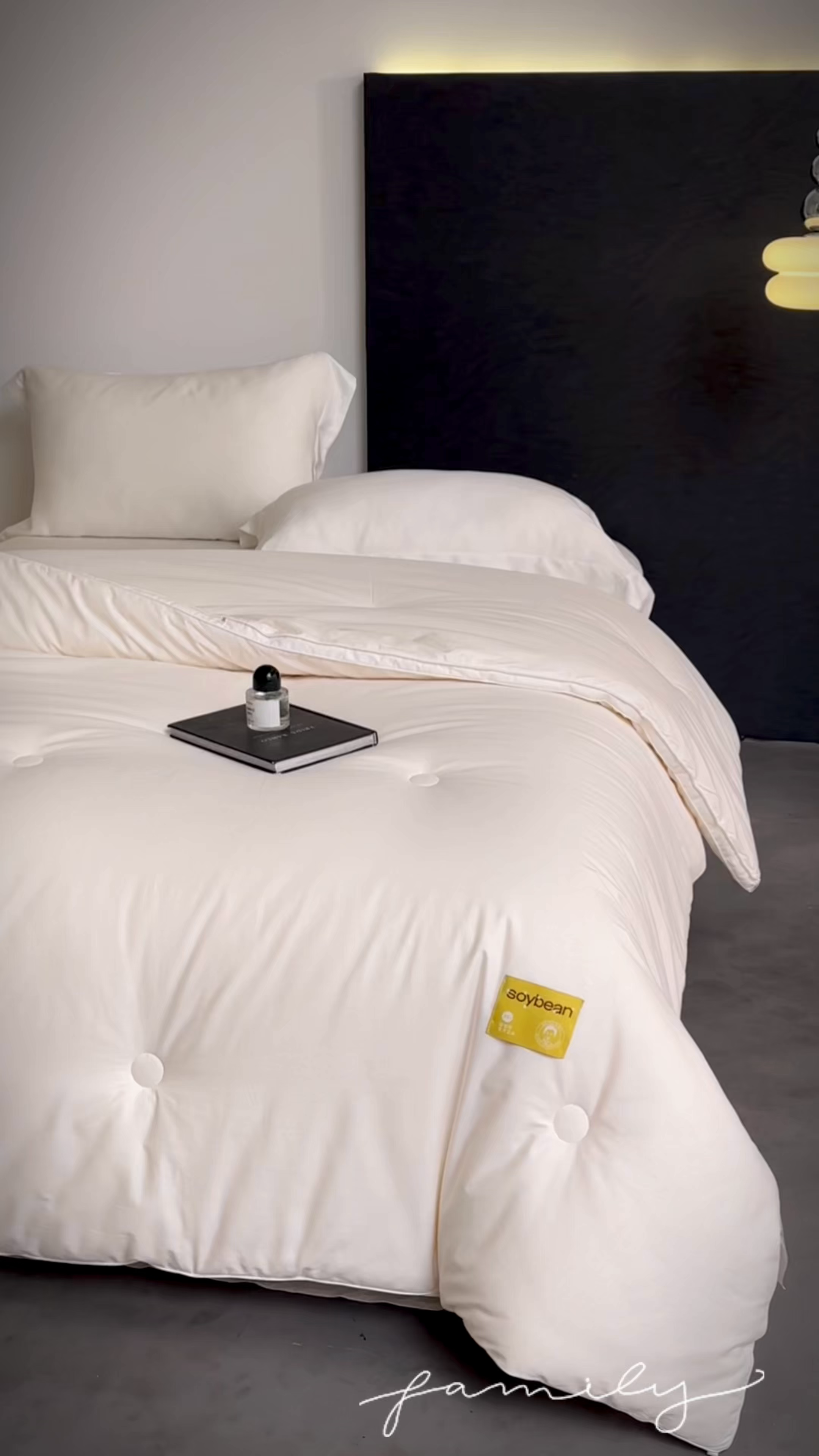 91家纺网 家纺一手货源 找家纺 （总）纪梵茜 2025新款李官奇正品大豆纤维被 A类长绒棉大豆拉链子母被芯二合一被子