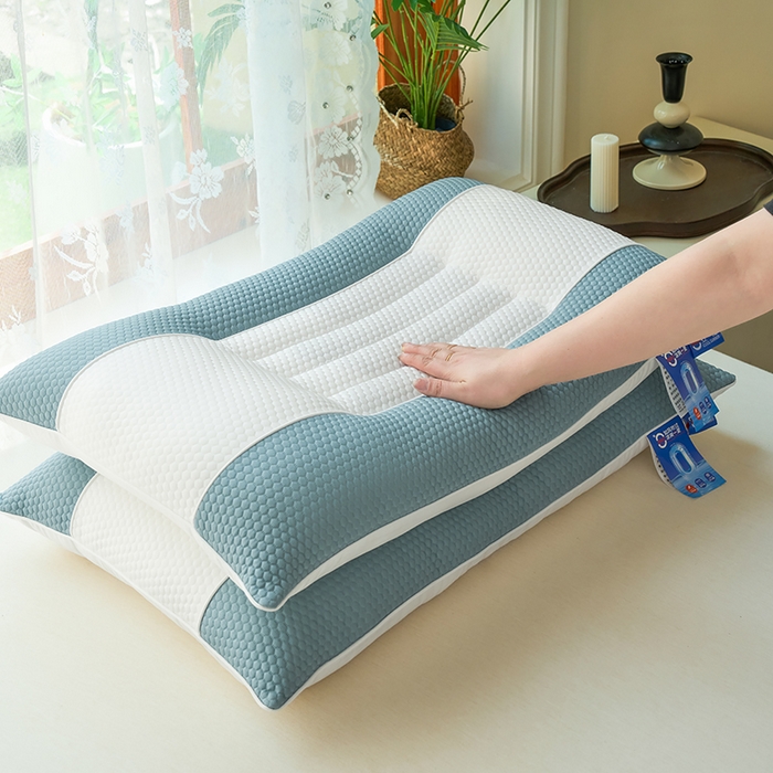 91家纺网 家纺一手货源 找家纺 （总）晚儿 2025新款凉感3D冰豆豆决明子枕头枕芯