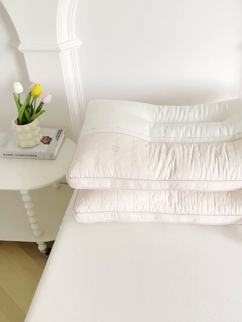 91家纺网 家纺一手货源 找家纺 （总）晚儿 2025新款天丝美 肤护颈枕头枕芯