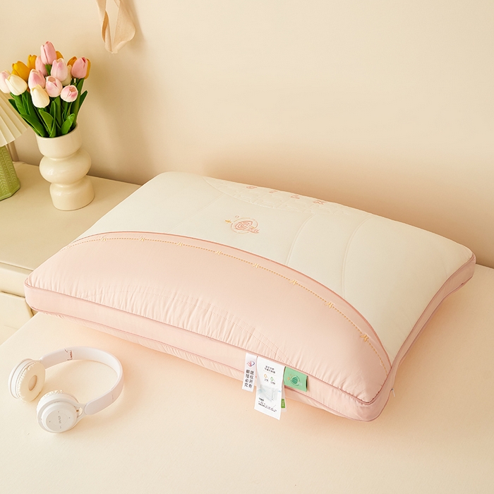 91家纺网 家纺一手货源 找家纺 （总）晚儿 2025新款天丝美 肤护颈枕高枕枕头枕芯