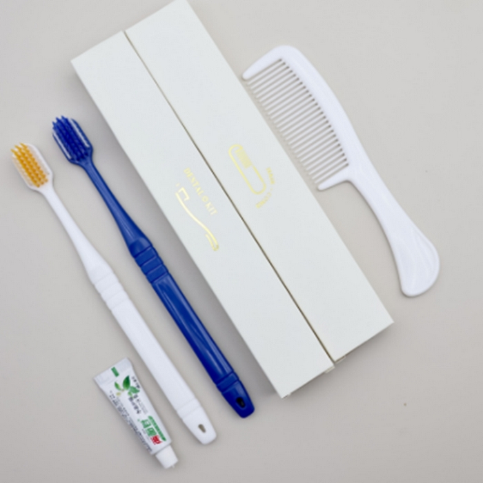 安力森/诚臻酒店用品 藿泰系列 烫金白卡8号梳子1000/箱 藿泰系列