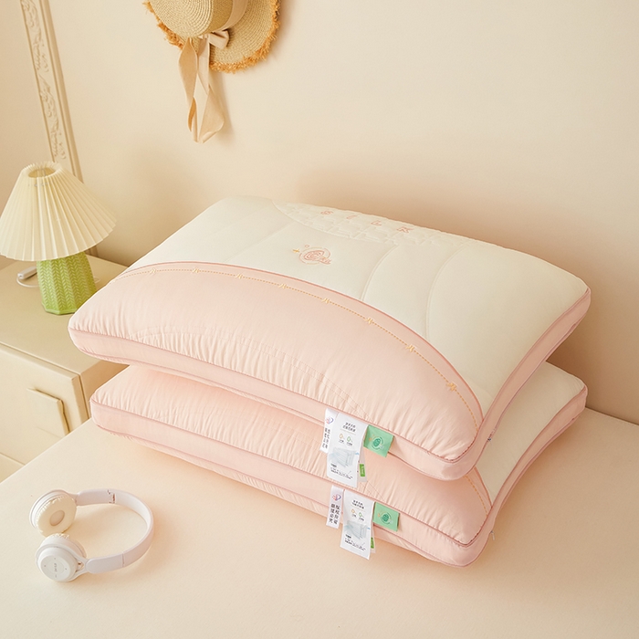 91家纺网 家纺一手货源 找家纺 （总）晚儿 2025新款天丝美 肤护颈枕高枕枕头枕芯