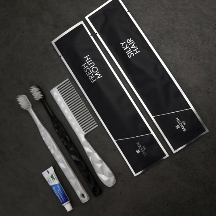 安力森/诚臻酒店用品 心绮系列 镀铝膜-A型梳子2千/箱 心绮系列