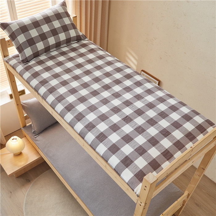 91家纺网 家纺一手货源 找家纺 悠米悠家 2025新款新疆棉花学生款可拆洗床垫 灰色