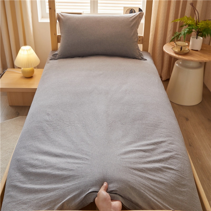 91家纺网 家纺一手货源 找家纺 悠米悠家 2025新款新疆棉花学生款可拆洗床垫 灰色