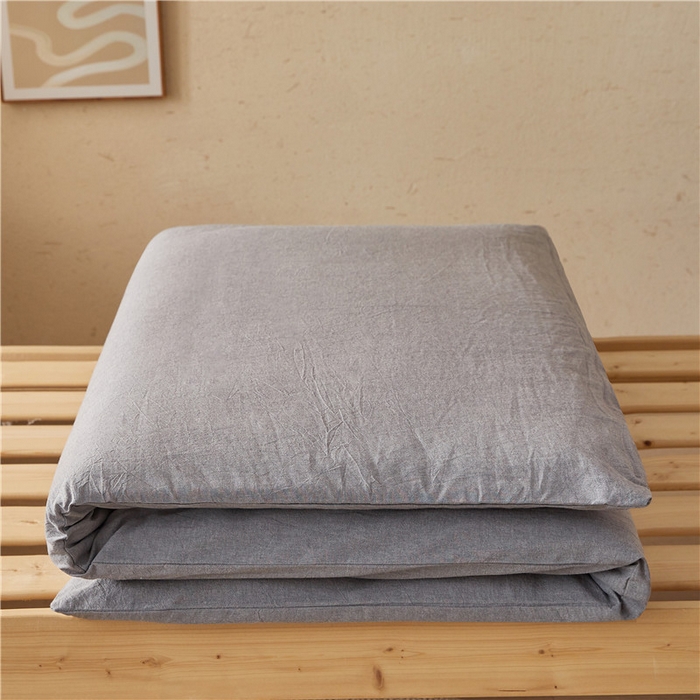 91家纺网 家纺一手货源 找家纺 悠米悠家 2025新款新疆棉花学生款可拆洗床垫 灰色