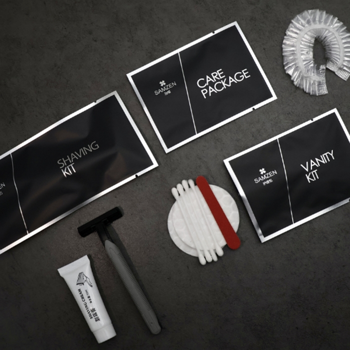 安力森/诚臻酒店用品 心绮系列 镀铝膜-剃须刀（胶柄10克膏）1千/箱 心绮系列