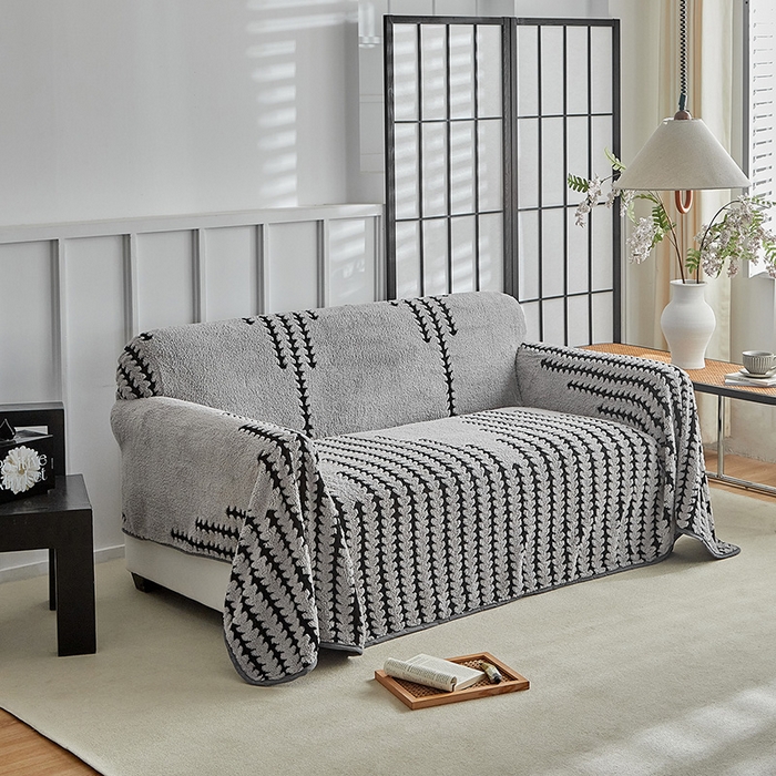 91家纺网 家纺一手货源 找家纺 （总）温宁家纺 2025新款步步高沙发巾