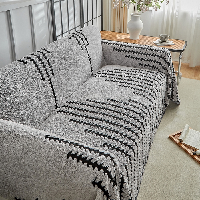 91家纺网 家纺一手货源 找家纺 （总）温宁家纺 2025新款步步高沙发巾