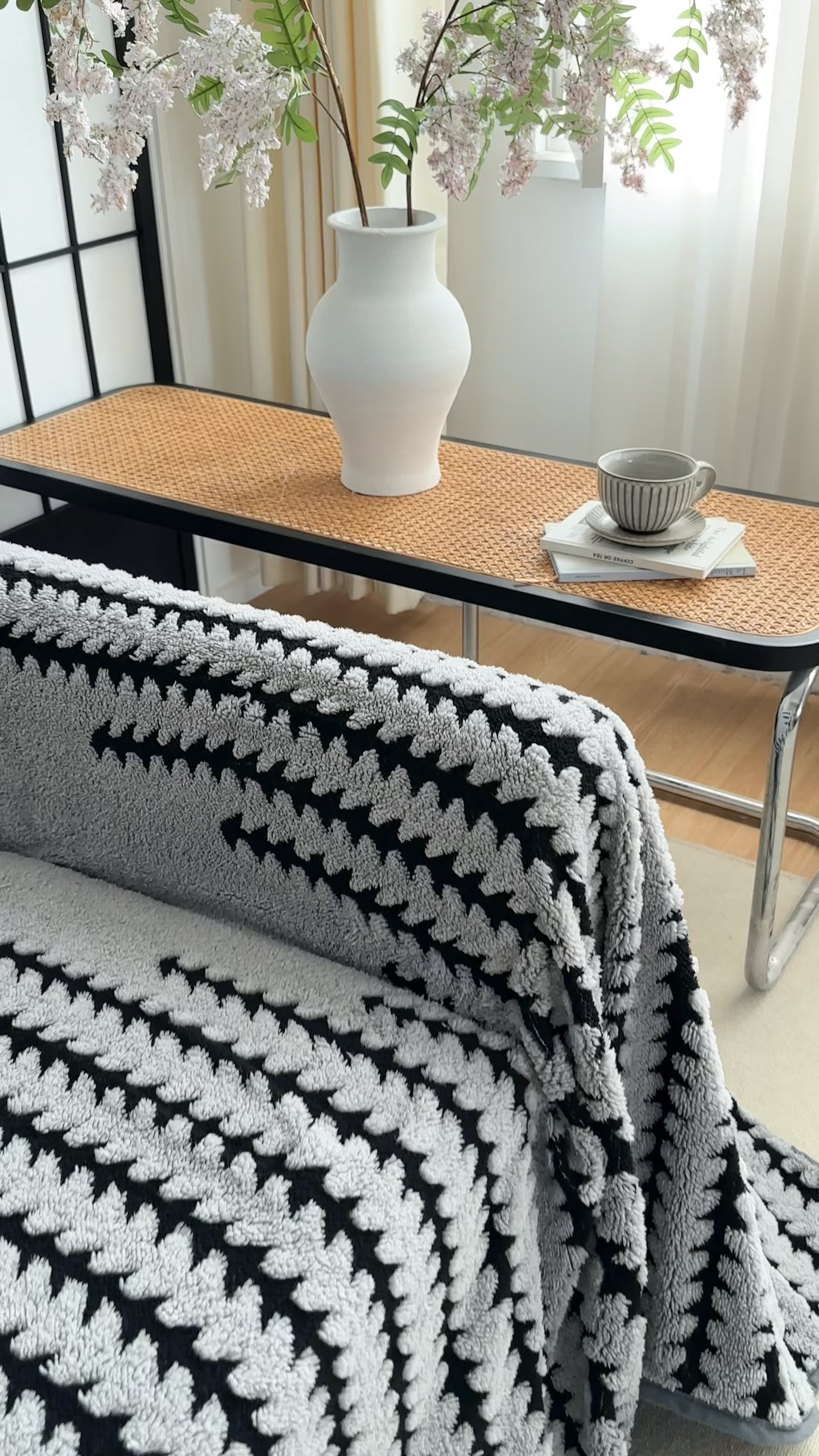 91家纺网 家纺一手货源 找家纺 （总）温宁家纺 2025新款步步高沙发巾