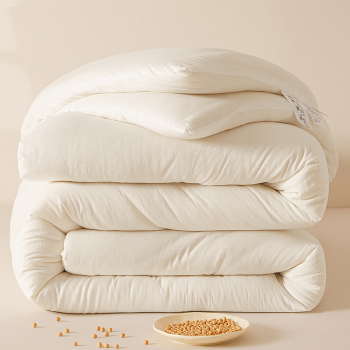 91家纺网 家纺一手货源 找家纺 （总）铺尚美家纺 2025新款亲肤舒适A类全棉纯棉大豆被被子被芯