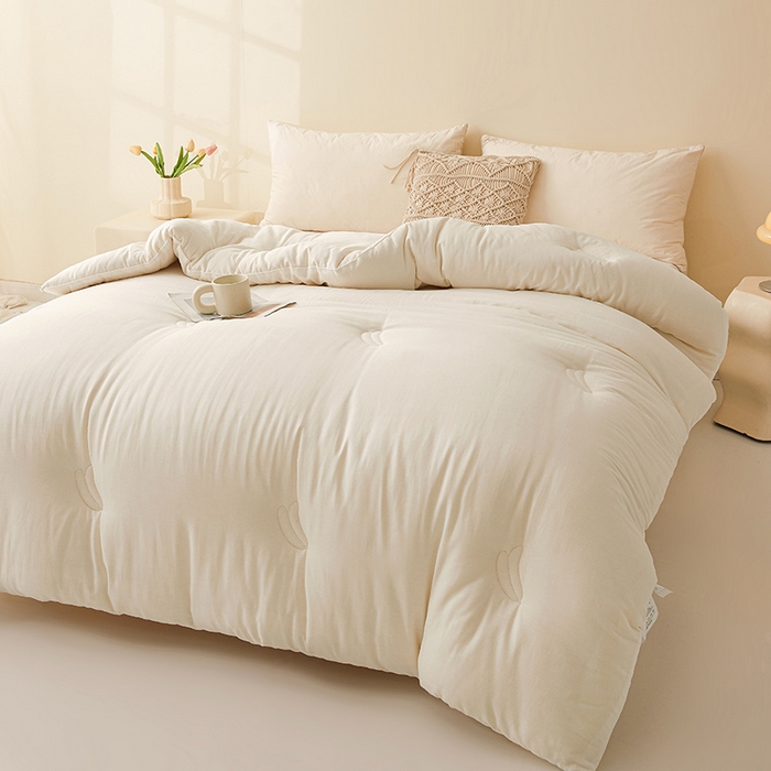 91家纺网 家纺一手货源 找家纺 （总）铺尚美家纺 2025新款亲肤舒适A类全棉纯棉大豆被被子被芯