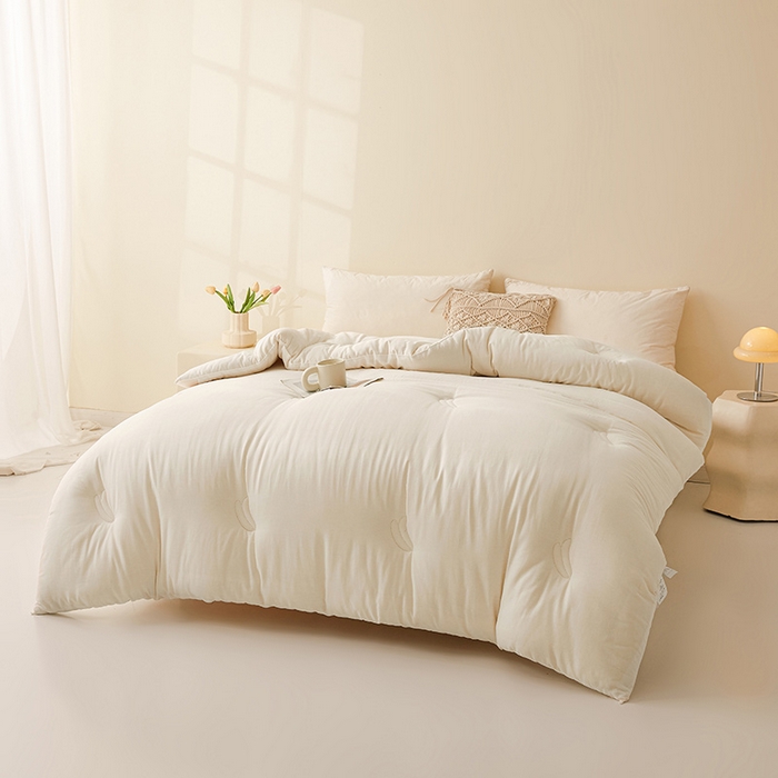 91家纺网 家纺一手货源 找家纺 （总）铺尚美家纺 2025新款亲肤舒适A类全棉纯棉大豆被被子被芯