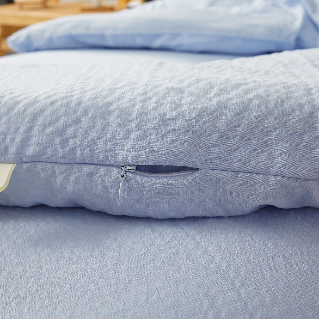 91家纺网 家纺一手货源 找家纺 金喜 2025新款优棉提花棉花被新疆棉花被 优棉蓝