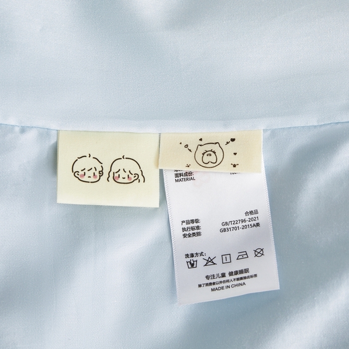 91家纺网 家纺一手货源 找家纺 荷马之梦 2025新款A类全棉40s数码印花手绘风大版卡通儿童幼儿园套件-童画系列 童画-萌萌小象