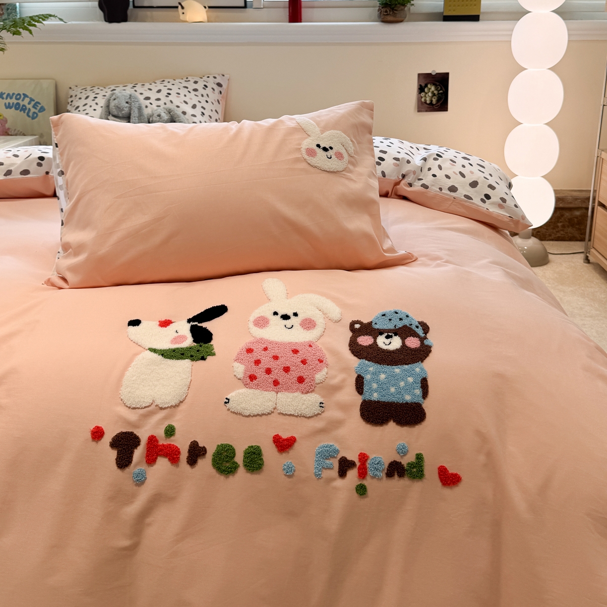 91家纺网 家纺一手货源 找家纺 （总）怡家居 2025新款全棉纯棉印花加绣花四件套第二批