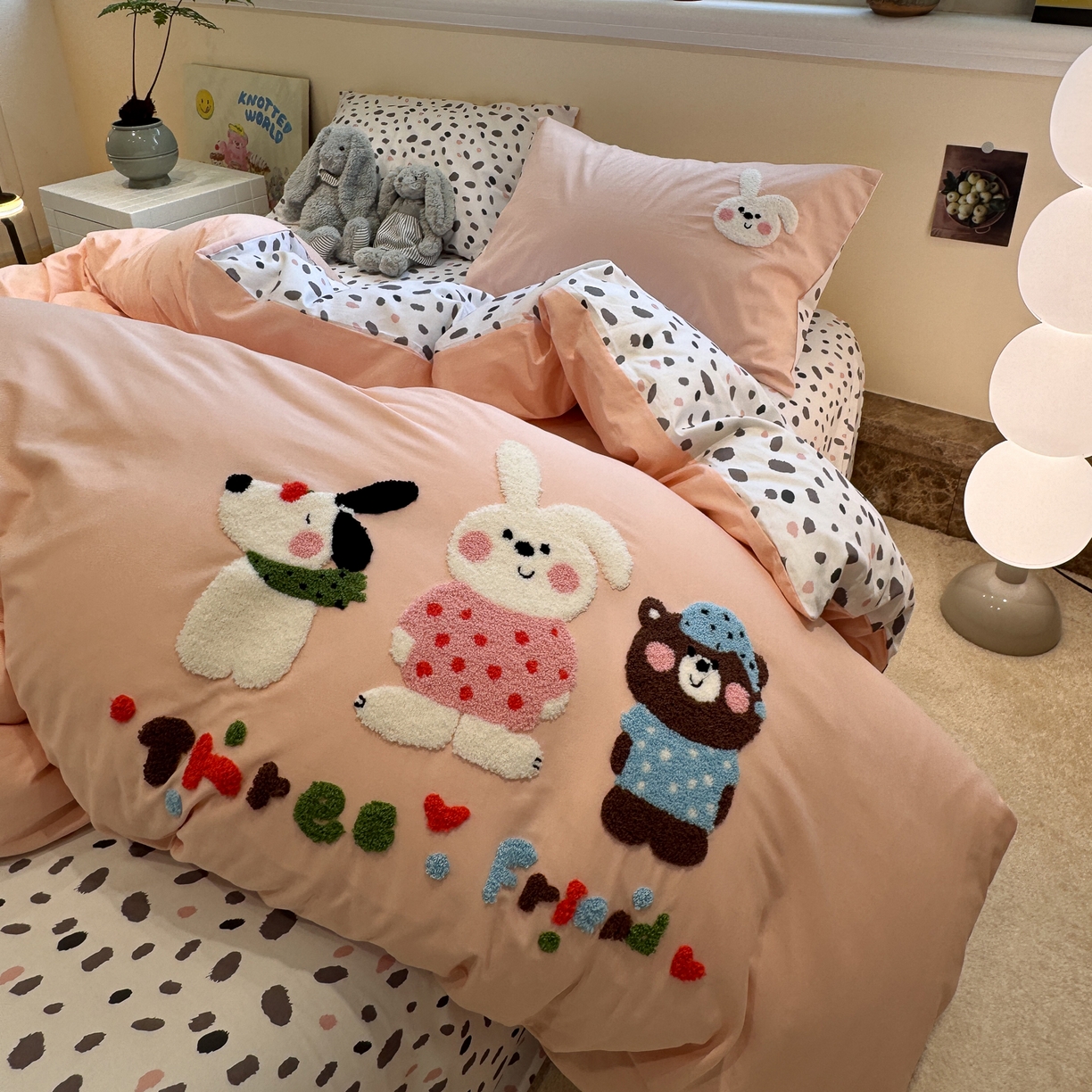 91家纺网 家纺一手货源 找家纺 （总）怡家居 2025新款全棉纯棉印花加绣花四件套第二批