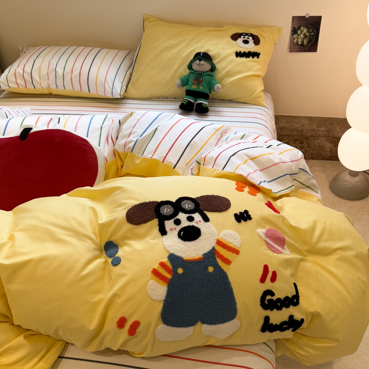 91家纺网 家纺一手货源 找家纺 （总）怡家居 2025新款全棉纯棉印花加绣花四件套第二批