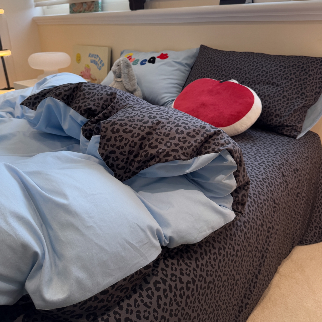 91家纺网 家纺一手货源 找家纺 怡家居 2025新款全棉纯棉印花加绣花四件套第二批 可爱猫咪