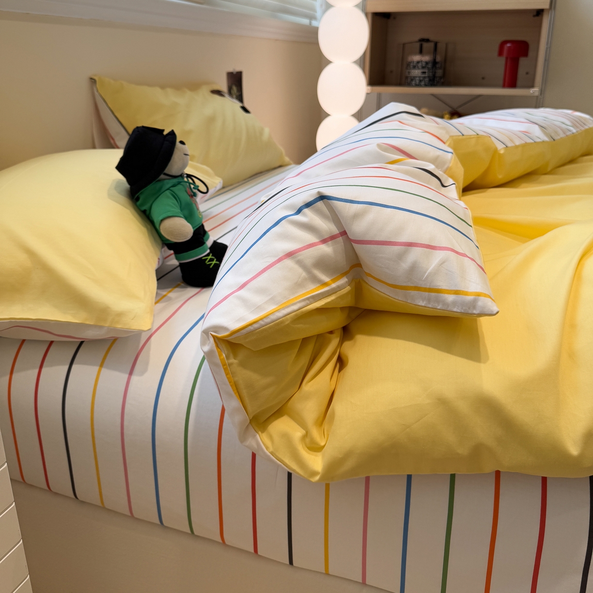 91家纺网 家纺一手货源 找家纺 怡家居 2025新款全棉纯棉印花加绣花四件套第二批 墨镜狗狗