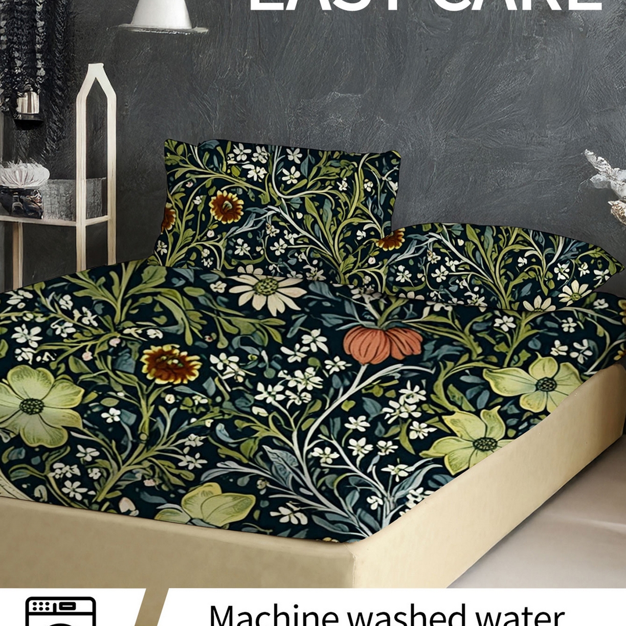 91家纺网 家纺一手货源 找家纺 （总）轩贝雅 2025新款Pod 全托管 半托花型定制单床笠床笠单件