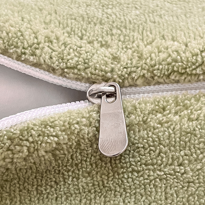 91家纺网 家纺一手货源 找家纺 三朵家纺 2025秋冬新款法莱绒混搭系列四件套 苹果绿