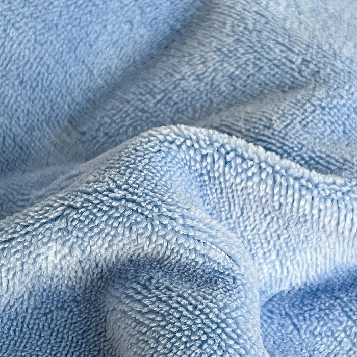 91家纺网 家纺一手货源 找家纺 三朵家纺 2025秋冬新款法莱绒混搭系列四件套 琉璃蓝-蓝