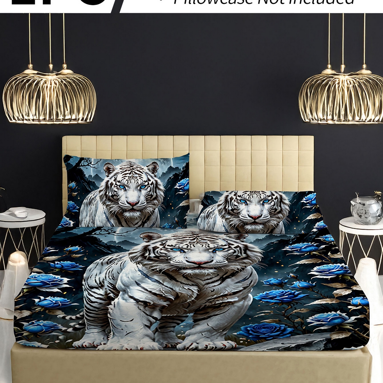 91家纺网 家纺一手货源 找家纺 （总）轩贝雅 2025新款Pod 全托管 半托花型定制单床笠床笠单件