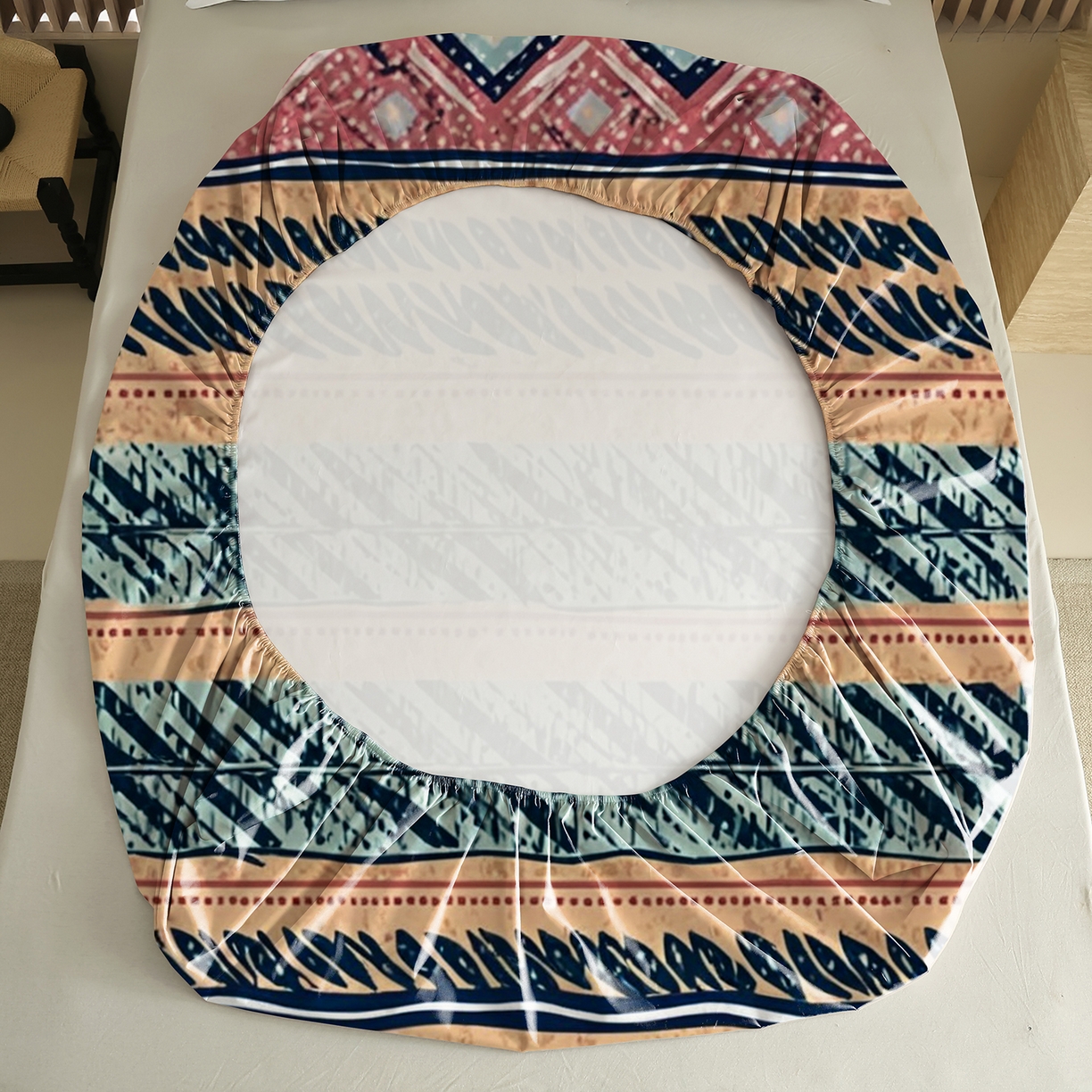 91家纺网 家纺一手货源 找家纺 轩贝雅 2025新款Pod 全托管 半托花型定制单床笠床笠单件 02