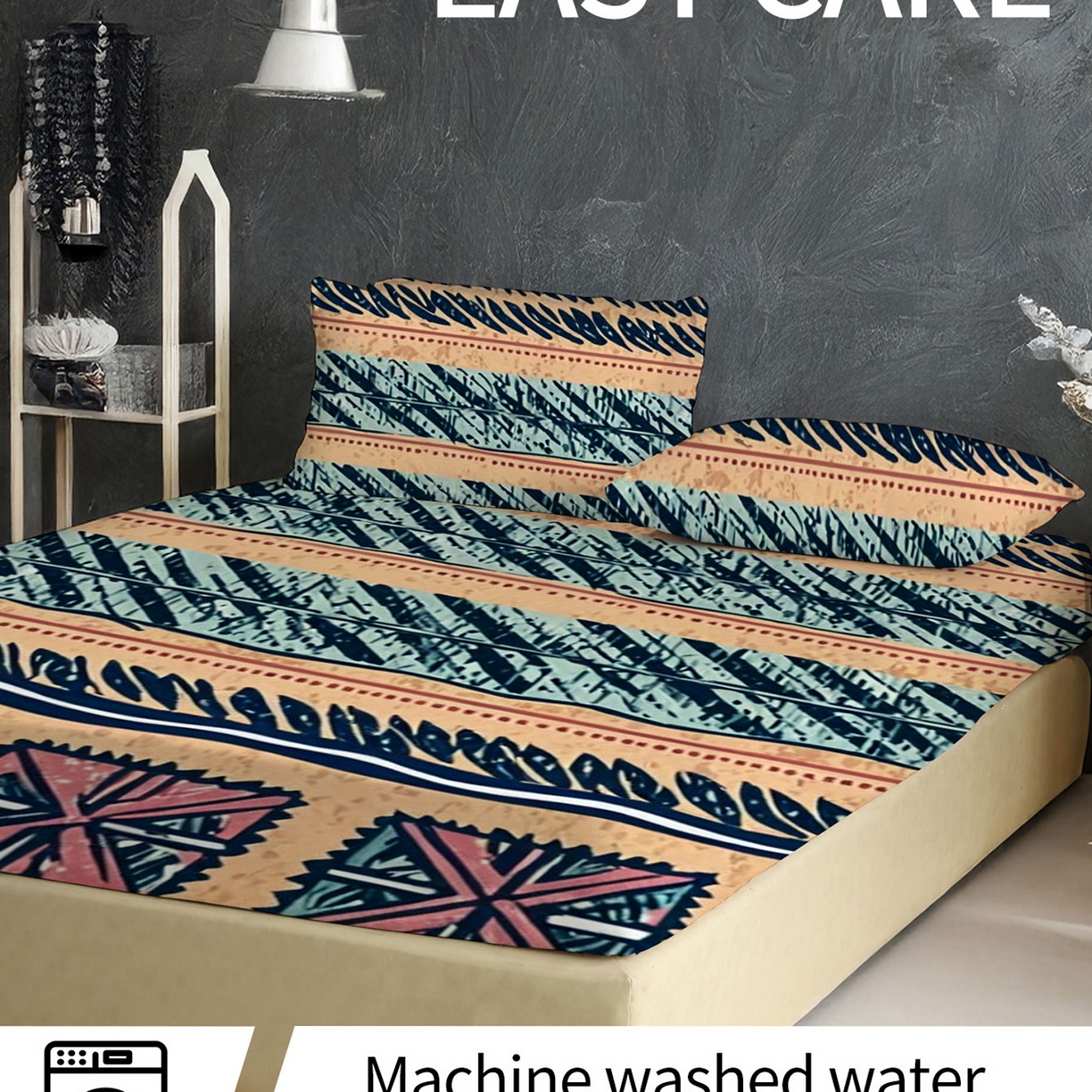 91家纺网 家纺一手货源 找家纺 轩贝雅 2025新款Pod 全托管 半托花型定制单床笠床笠单件 02