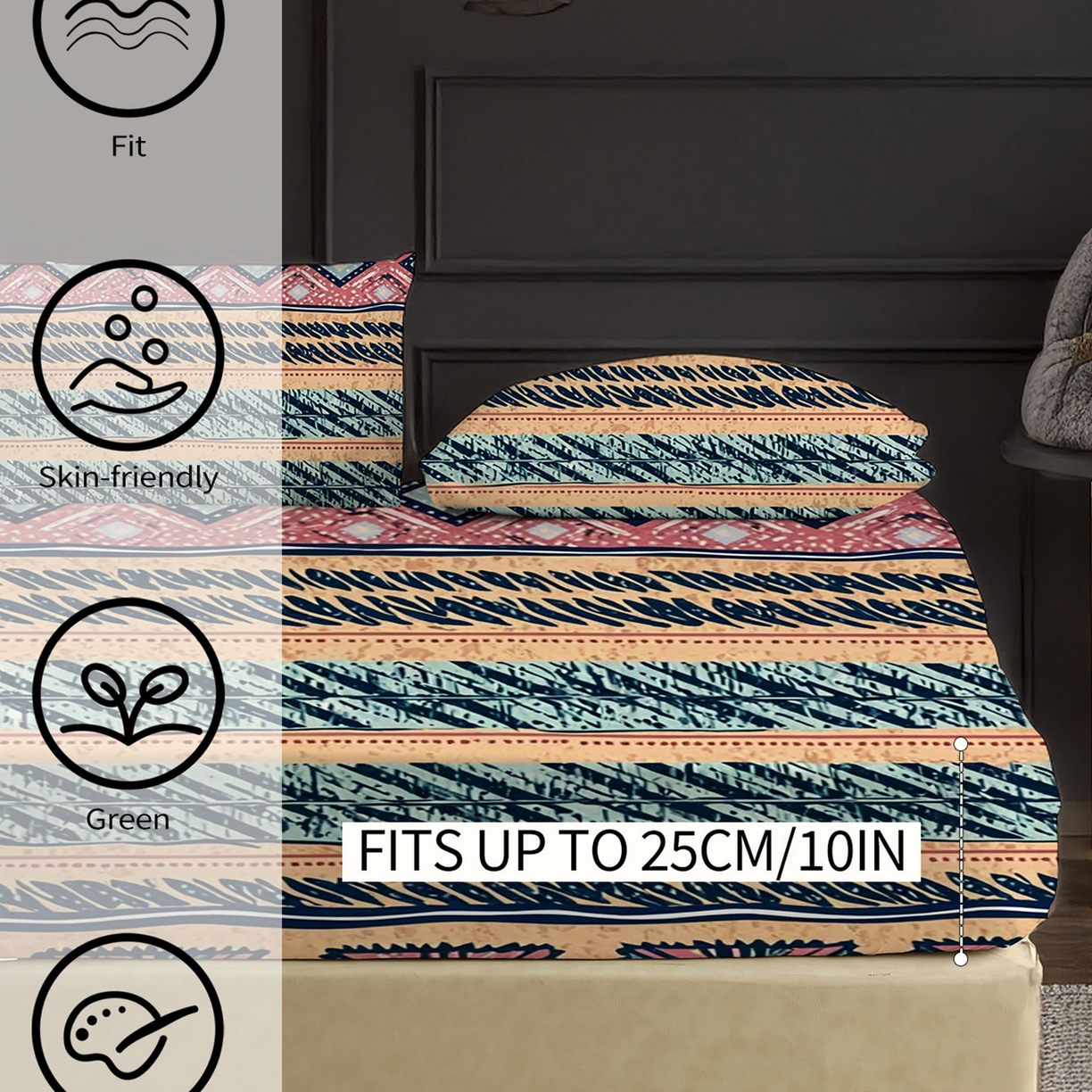 91家纺网 家纺一手货源 找家纺 轩贝雅 2025新款Pod 全托管 半托花型定制单床笠床笠单件 02