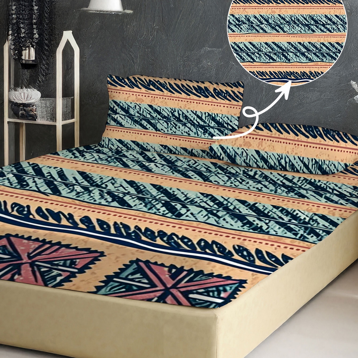 91家纺网 家纺一手货源 找家纺 轩贝雅 2025新款Pod 全托管 半托花型定制单床笠床笠单件 02