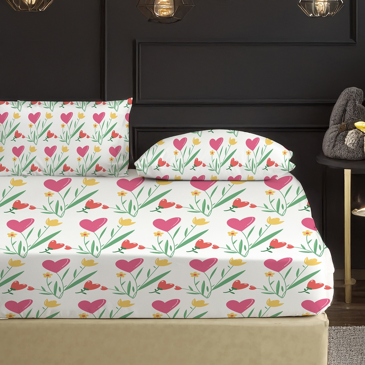 91家纺网 家纺一手货源 找家纺 轩贝雅 2025新款Pod 全托管 半托花型定制单床笠床笠单件 03