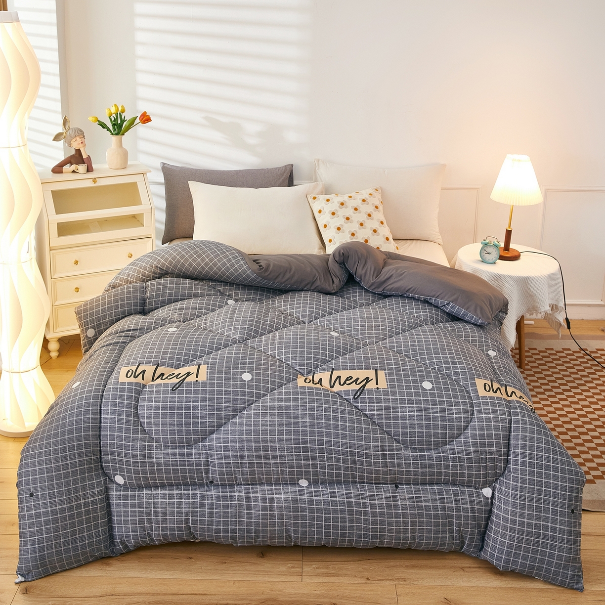 91家纺网 家纺一手货源 找家纺 （总）赢盛家纺 2025新款针织记忆海绵床垫大学生床垫上下铺床垫单人床垫记忆棉床垫高中生床垫子