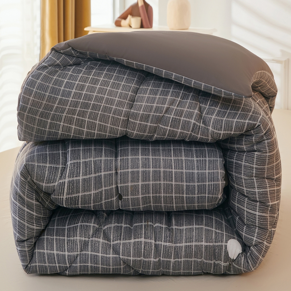 91家纺网 家纺一手货源 找家纺 （总）赢盛家纺 2025新款冬被被芯化纤被水洗棉学生宿舍被子