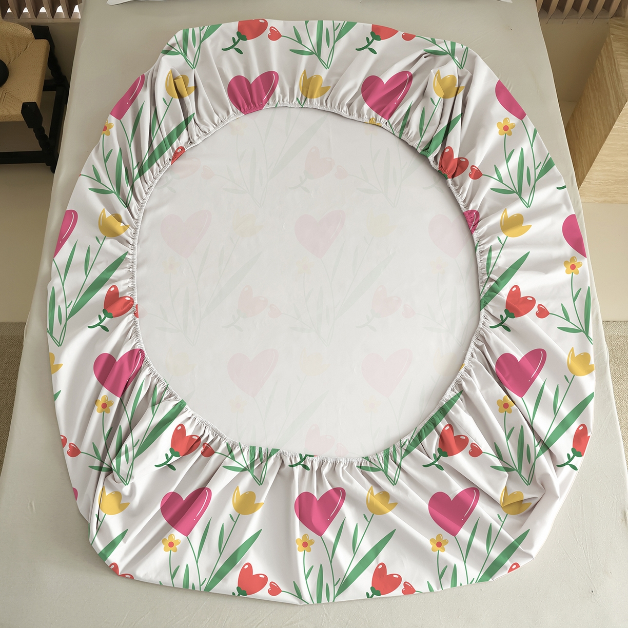 91家纺网 家纺一手货源 找家纺 轩贝雅 2025新款Pod 全托管 半托花型定制单床笠床笠单件 03