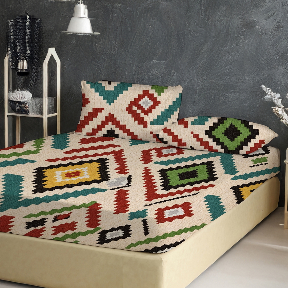 91家纺网 家纺一手货源 找家纺 轩贝雅 2025新款Pod 全托管 半托花型定制单床笠床笠单件 05