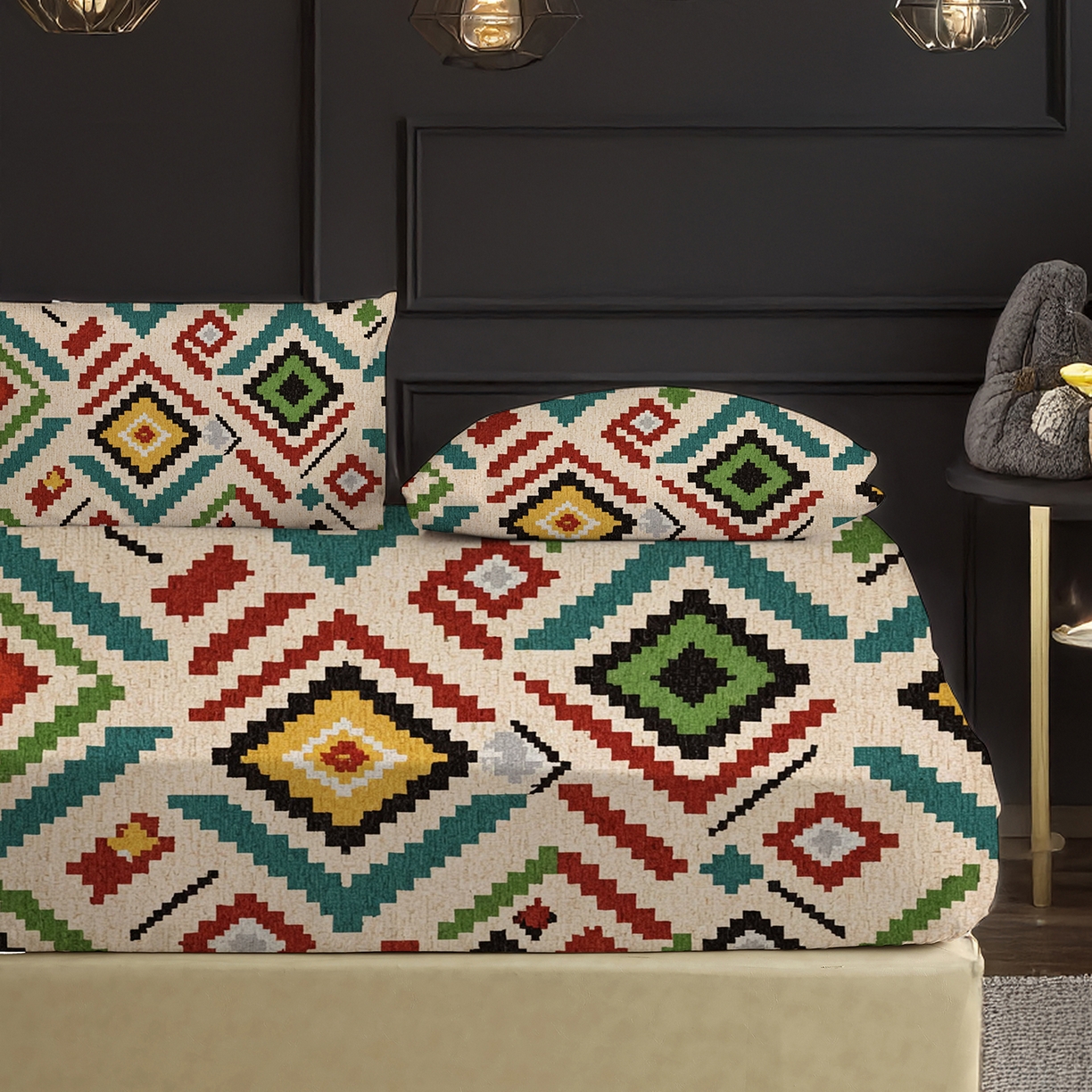 91家纺网 家纺一手货源 找家纺 轩贝雅 2025新款Pod 全托管 半托花型定制单床笠床笠单件 05