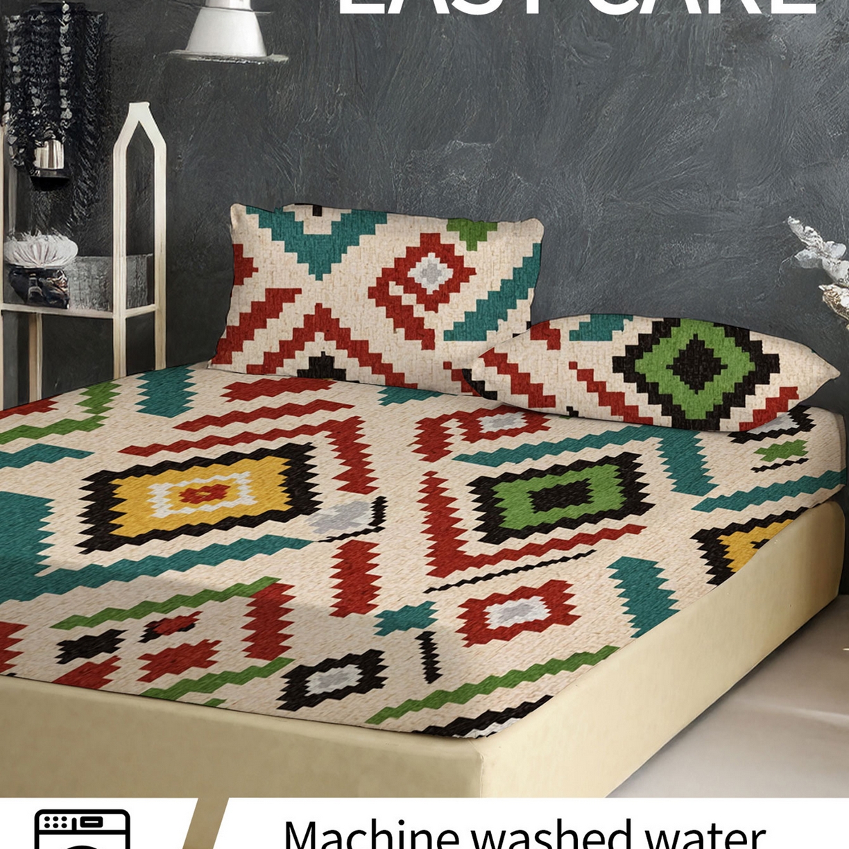 91家纺网 家纺一手货源 找家纺 轩贝雅 2025新款Pod 全托管 半托花型定制单床笠床笠单件 05