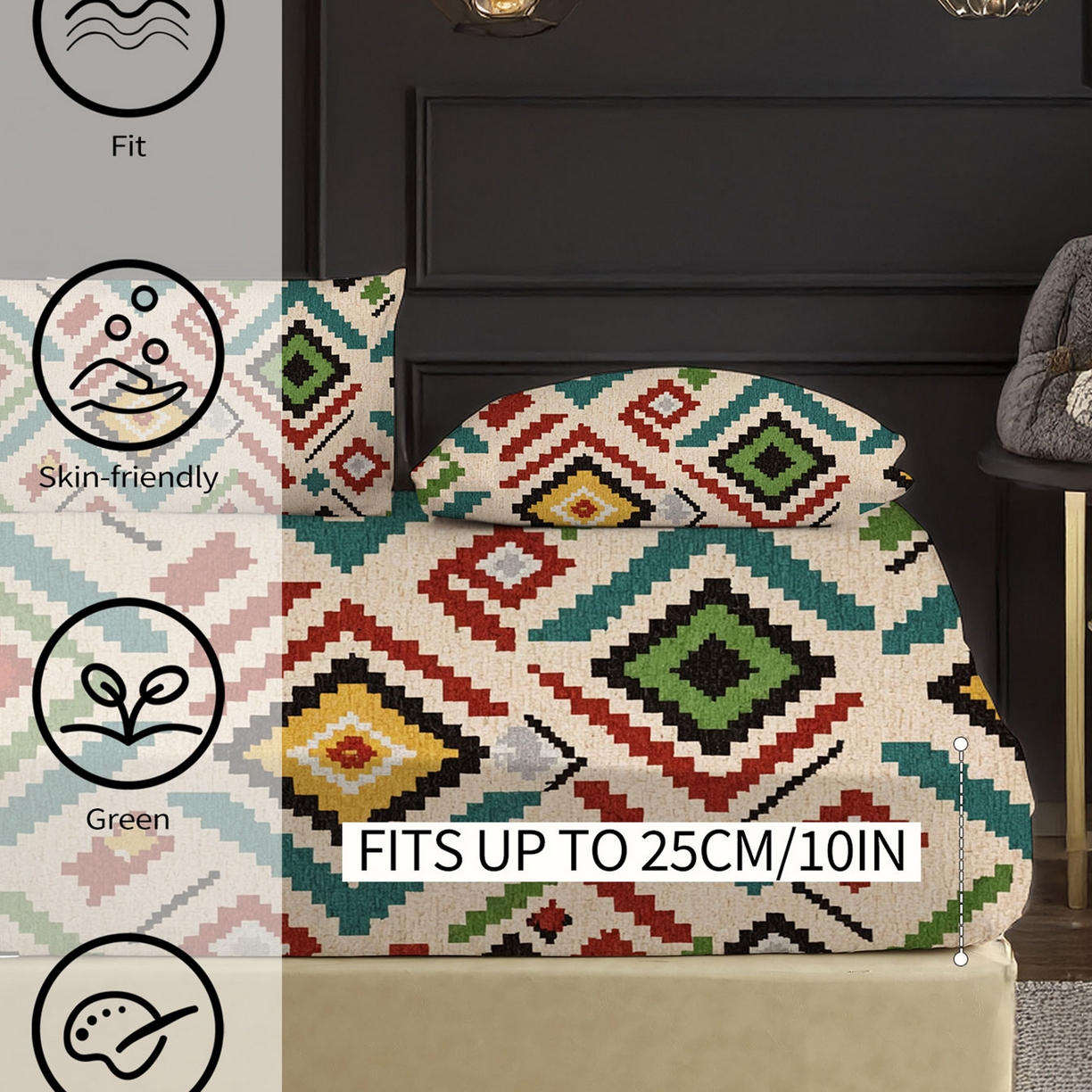 91家纺网 家纺一手货源 找家纺 轩贝雅 2025新款Pod 全托管 半托花型定制单床笠床笠单件 05