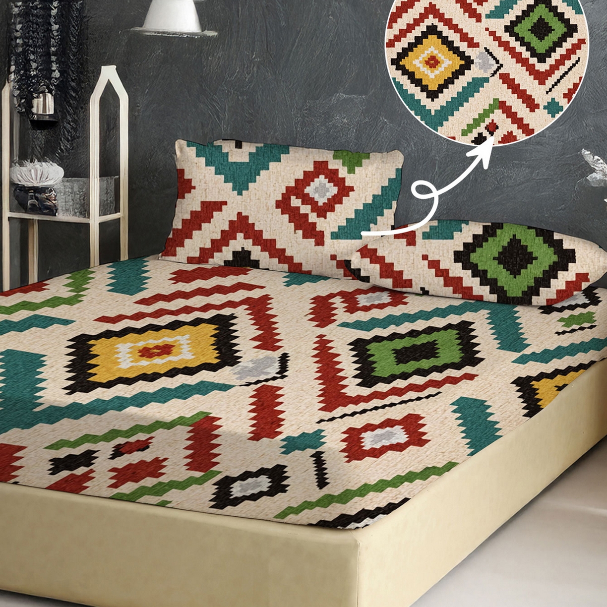 91家纺网 家纺一手货源 找家纺 轩贝雅 2025新款Pod 全托管 半托花型定制单床笠床笠单件 05