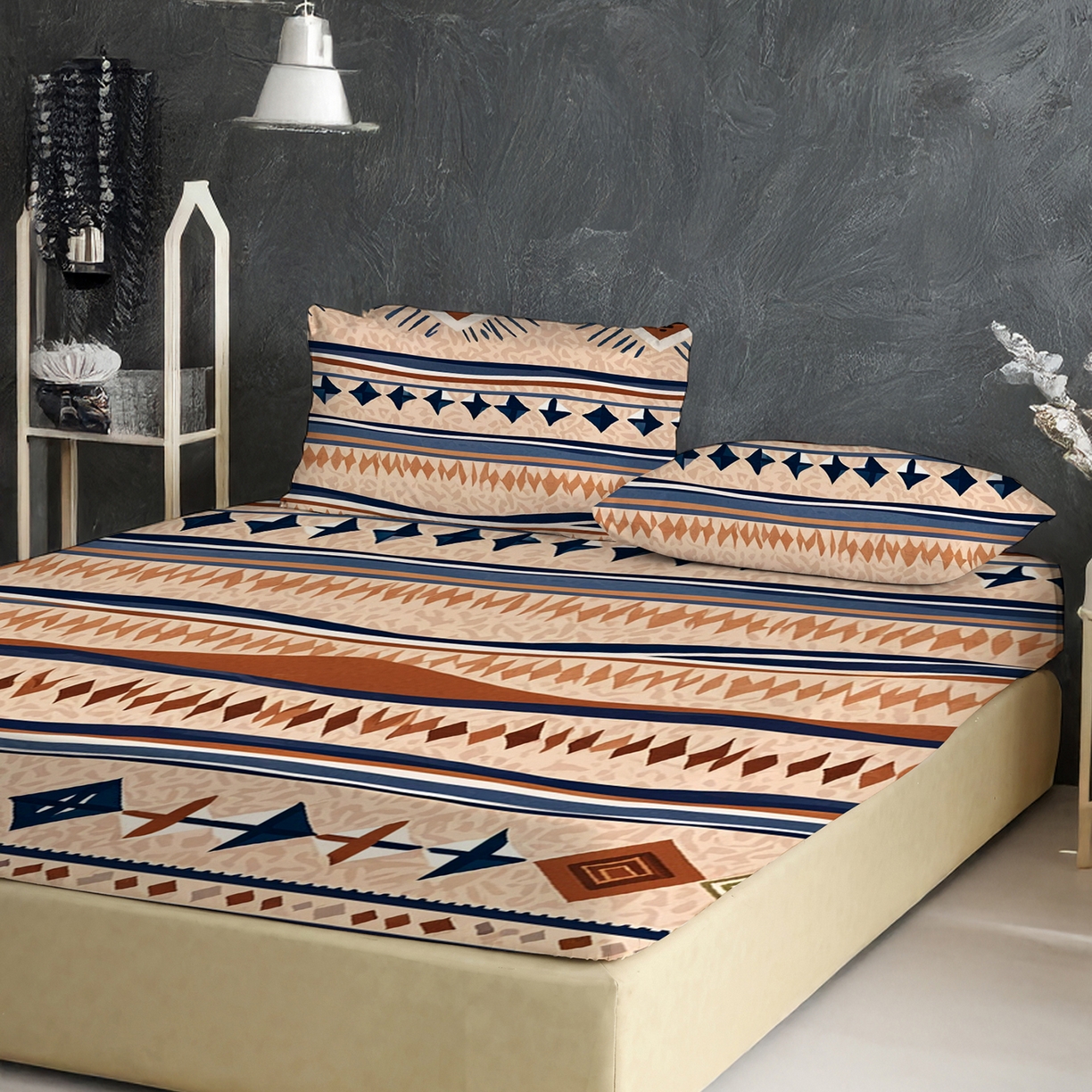 91家纺网 家纺一手货源 找家纺 轩贝雅 2025新款Pod 全托管 半托花型定制单床笠床笠单件 06