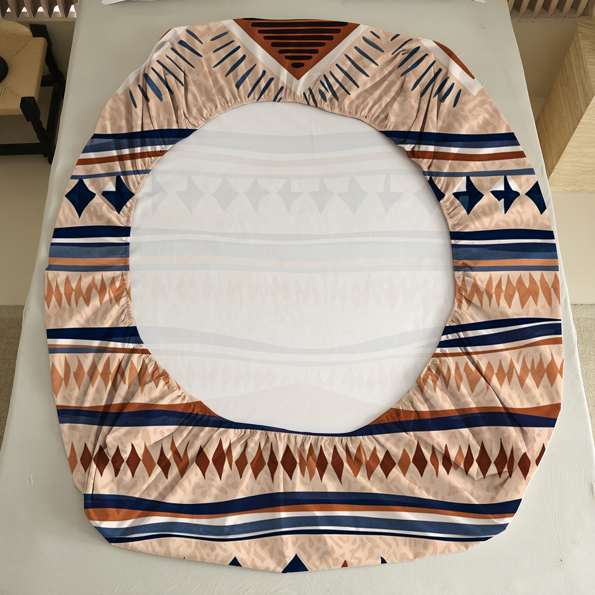 91家纺网 家纺一手货源 找家纺 轩贝雅 2025新款Pod 全托管 半托花型定制单床笠床笠单件 06