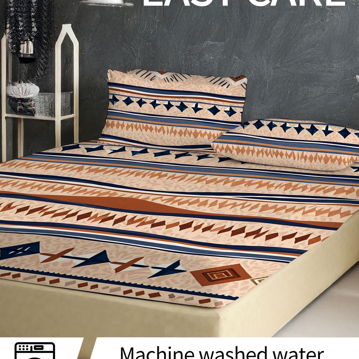 91家纺网 家纺一手货源 找家纺 轩贝雅 2025新款Pod 全托管 半托花型定制单床笠床笠单件 06