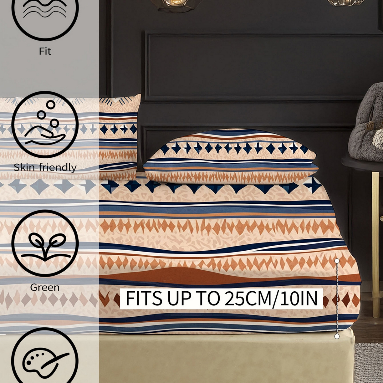 91家纺网 家纺一手货源 找家纺 轩贝雅 2025新款Pod 全托管 半托花型定制单床笠床笠单件 06