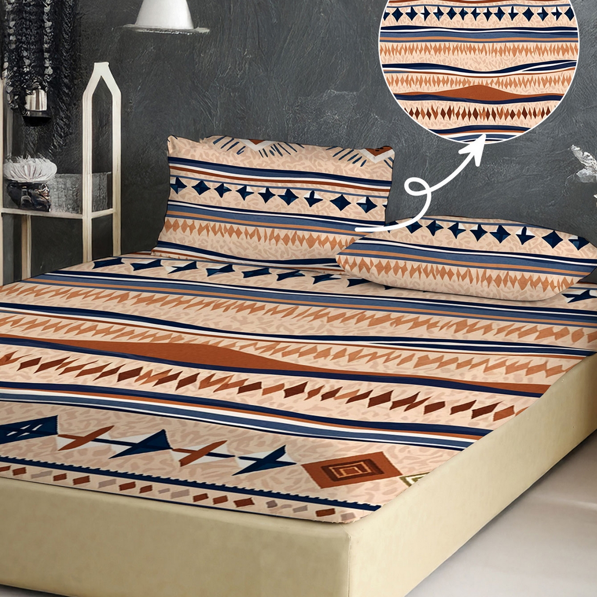 91家纺网 家纺一手货源 找家纺 轩贝雅 2025新款Pod 全托管 半托花型定制单床笠床笠单件 06