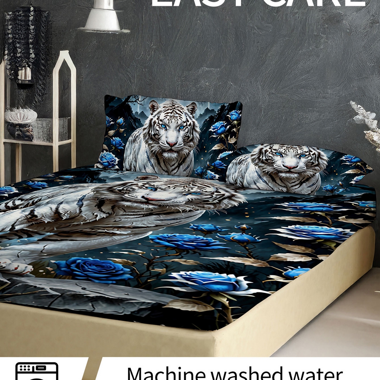 91家纺网 家纺一手货源 找家纺 轩贝雅 2025新款Pod 全托管 半托花型定制单床笠床笠单件 07