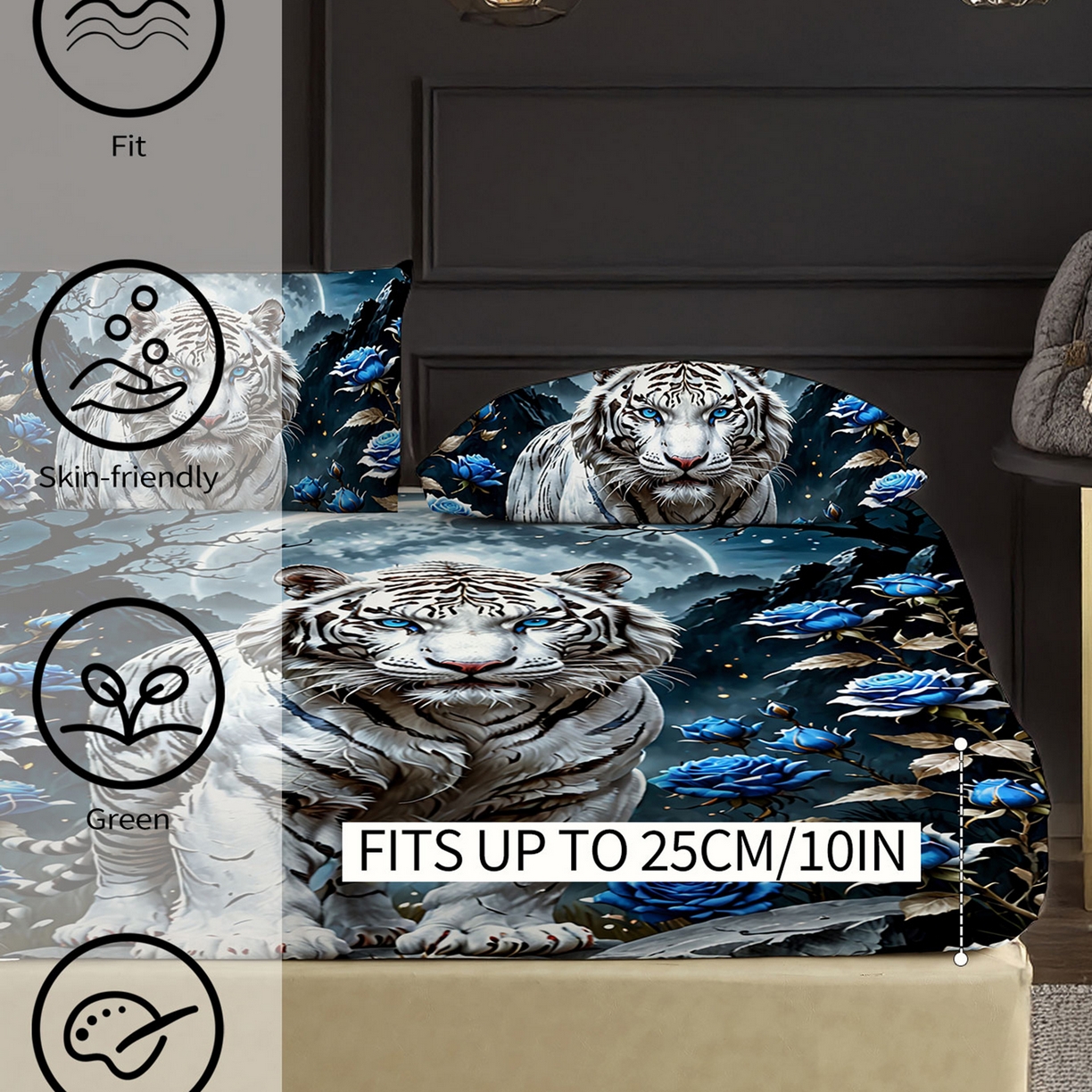 91家纺网 家纺一手货源 找家纺 轩贝雅 2025新款Pod 全托管 半托花型定制单床笠床笠单件 07